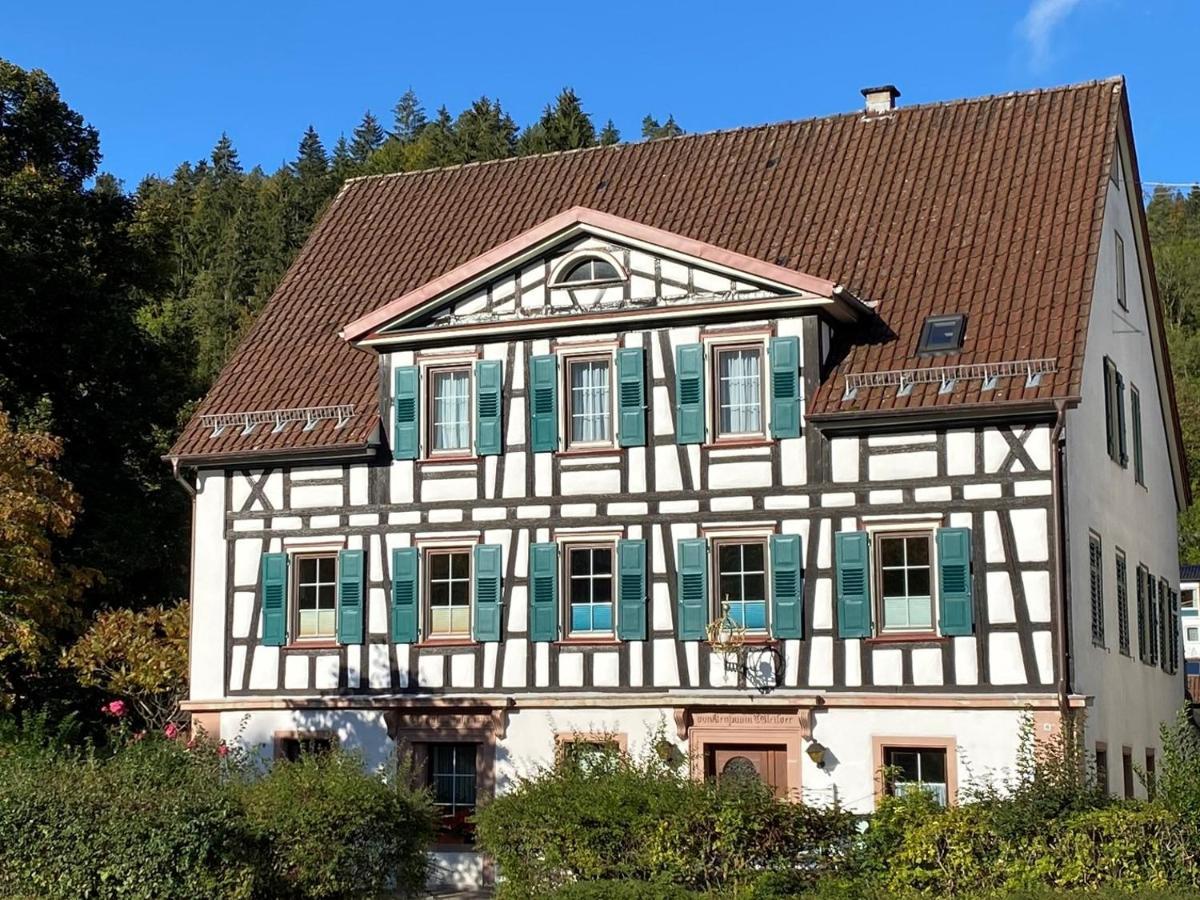 Апартаменты Gaestehaus Krone Oberndorf am Neckar Экстерьер фото